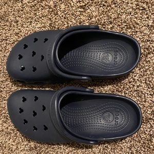 NAVY BLUE DISNEY CROCS